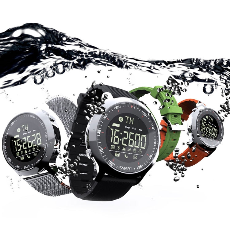 Lokmat MK18 1.1 inch Circle Screen IP68 Water-resistant Smart Watch, Support Information Reminder / Remote Camera / Walking Motion Monitor(Orange) - free shipping - PMC TechLife - Order now!