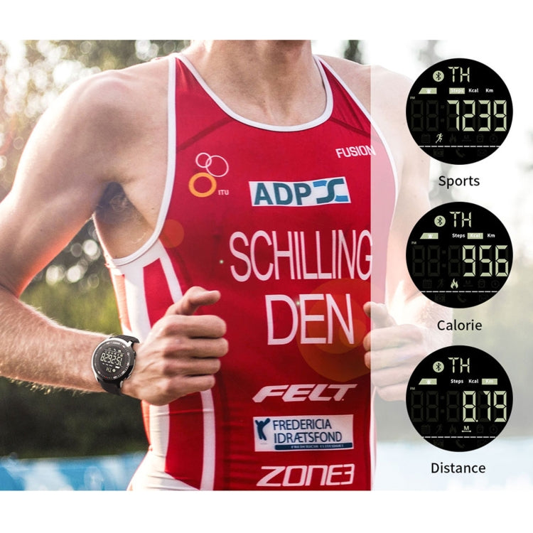 Lokmat MK18 1.1 inch Circle Screen IP68 Waterproof Smart Watch, Support Information Reminder / Remote Camera / Walking Motion Monitor(Silver) - free shipping - PMC TechLife - Order now!