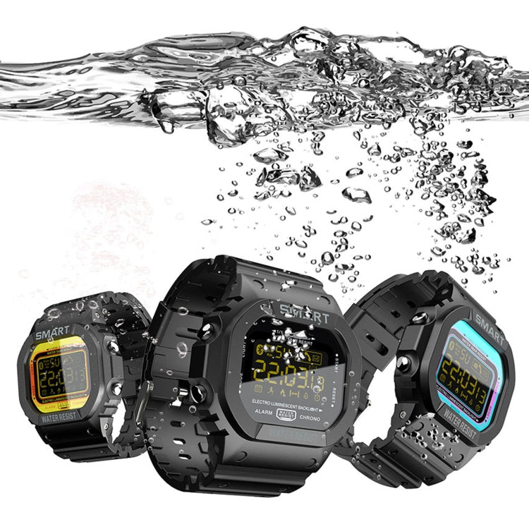 Lokmat MK22 1.21 inch FSTN LCD Screen 50m Waterproof Smart Watch, Support Information Reminder / Remote Camera / Sport Record(Orange) - free shipping - PMC TechLife - Order now!