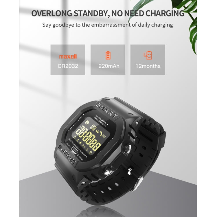 Lokmat MK22 1.21 inch FSTN LCD Screen 50m Waterproof Smart Watch, Support Information Reminder / Remote Camera / Sport Record(Orange) - free shipping - PMC TechLife - Order now!