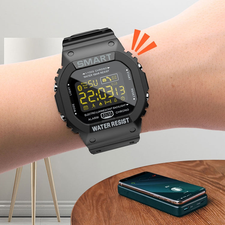 Lokmat MK22 1.21 inch FSTN LCD Screen 50m Waterproof Smart Watch, Support Information Reminder / Remote Camera / Sport Record(Orange) - free shipping - PMC TechLife - Order now!