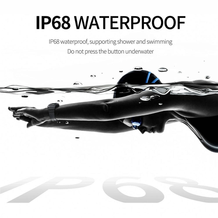 Lokmat OCEAN 1.14 inch TFT Touch Screen IP68 Waterproof Smart Watch, Support Information Reminder / Sleep Monitor / Sport Record(Denim Blue) - free shipping - PMC TechLife - Order now!