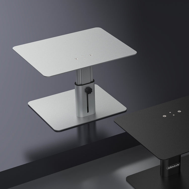 NILLKIN N6 Adjustable High Desk Laptop Monitor Stand Holder (Silver) - free shipping - PMC TechLife - Order now!