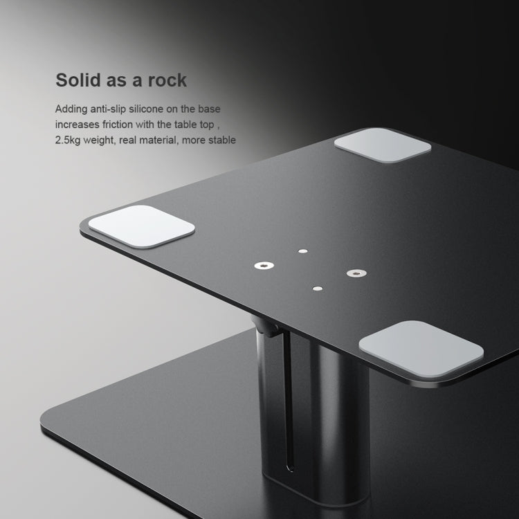 NILLKIN N6 Adjustable High Desk Laptop Monitor Stand Holder (Silver) - free shipping - PMC TechLife - Order now!
