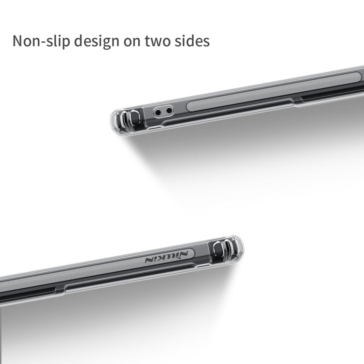 For Samsung Galaxy S21+ 5G NILLKIN Nature TPU Transparent Soft Protective Case(Grey) - Galaxy S21+ 5G Cases by NILLKIN | Online Shopping South Africa | PMC TechLife | Buy Now Pay Later Mobicred