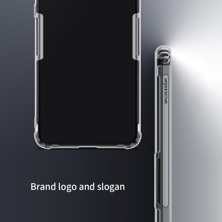 For Samsung Galaxy S21+ 5G NILLKIN Nature TPU Transparent Soft Protective Case(Grey) - Galaxy S21+ 5G Cases by NILLKIN | Online Shopping South Africa | PMC TechLife | Buy Now Pay Later Mobicred