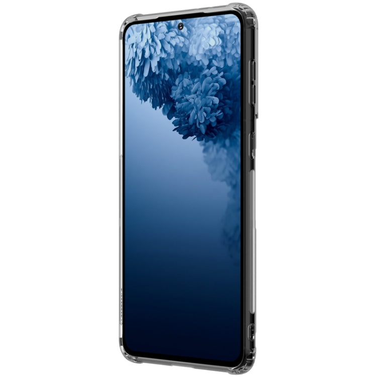 For Samsung Galaxy S21+ 5G NILLKIN Nature TPU Transparent Soft Protective Case(Grey) - Galaxy S21+ 5G Cases by NILLKIN | Online Shopping South Africa | PMC TechLife | Buy Now Pay Later Mobicred
