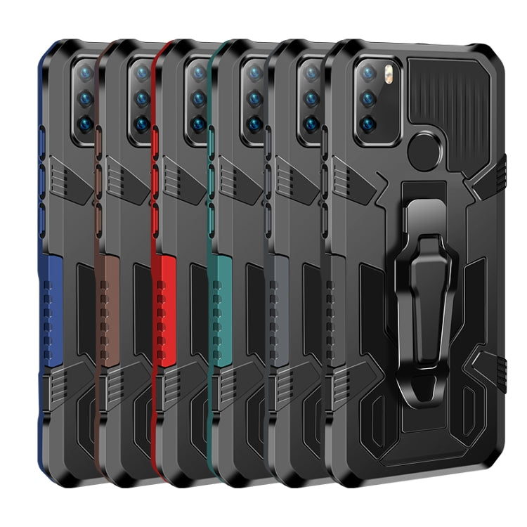 For OPPO Reno5 5G Machine Armor Warrior Shockproof PC + TPU Protective Case(Royal Blue) - free shipping - PMC TechLife - Order now!