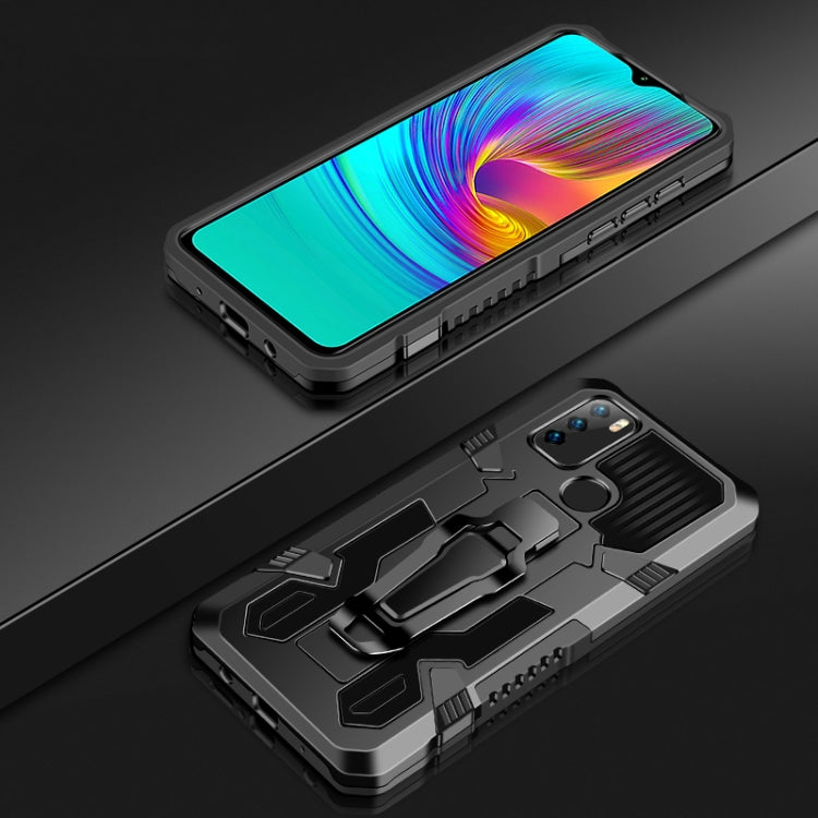 For OPPO Reno5 5G Machine Armor Warrior Shockproof PC + TPU Protective Case(Royal Blue) - free shipping - PMC TechLife - Order now!