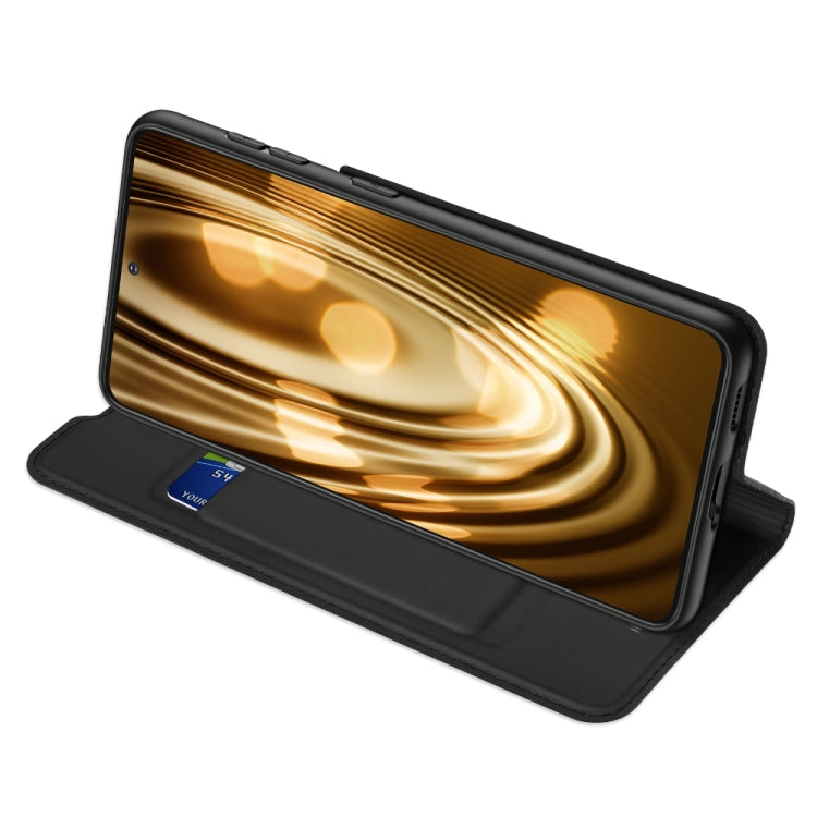 For Samsung Galaxy S21 5G DUX DUCIS Skin Pro Series Horizontal Flip PU + TPU Leather Case with Holder & Card Slots(Black) - Galaxy S21 5G Cases by DUX DUCIS | Online Shopping South Africa | PMC TechLife | Buy Now Pay Later Mobicred