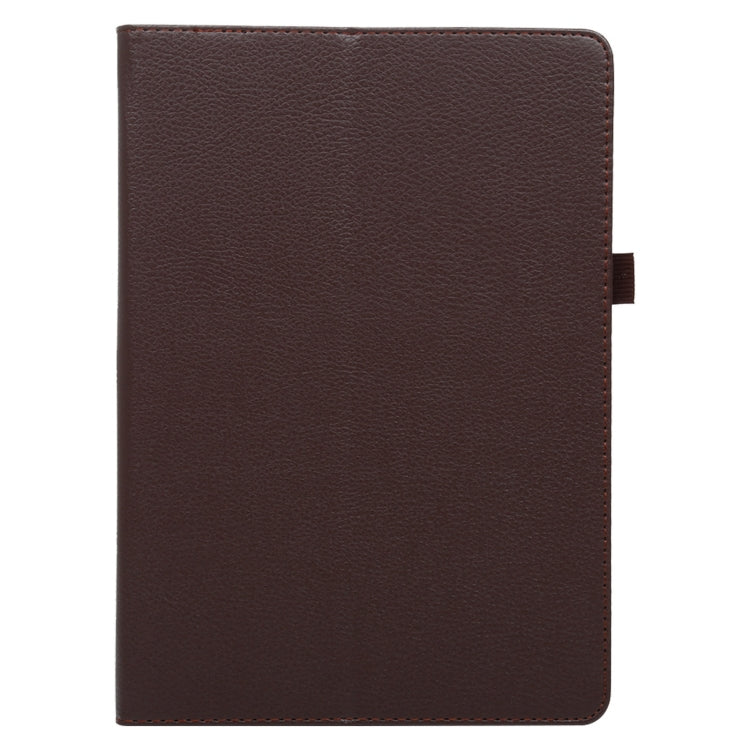 For Lenovo Smart Tab M10 / P10 10.1 inch Litchi Texture Solid Color Horizontal Flip Leather Case with Holder & Pen Slot(Brown) - free shipping - PMC TechLife - Order now!