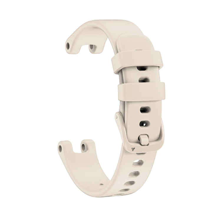 Compatible with Garmin Lily Silicone Watch Band(Khaki) - Watch Bands by PMC TechLife | Online Shopping South Africa | PMC TechLife | Buy Now Pay Later Mobicred