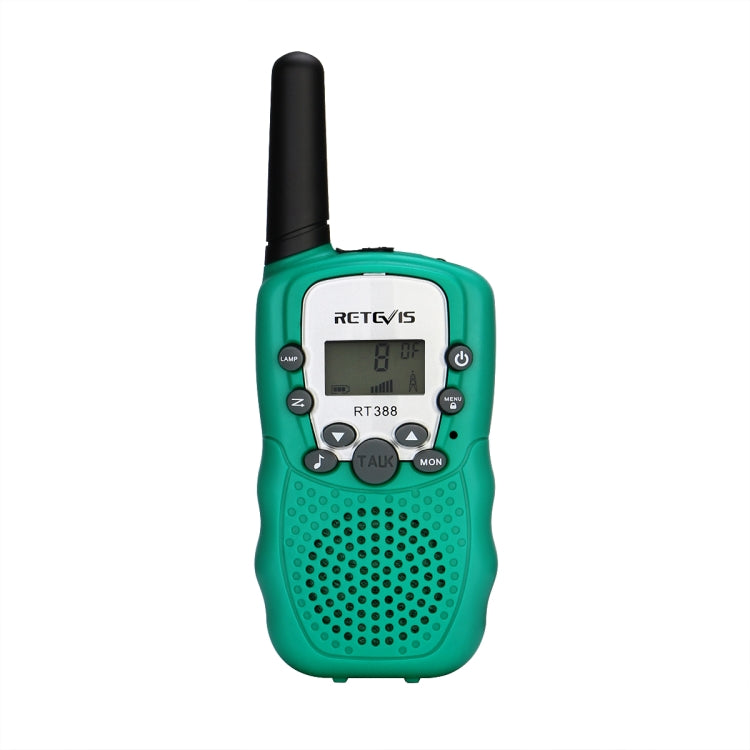 1 Pair RETEVIS RT388 0.5W EU Frequency 446MHz 8CHS Handheld Children Walkie Talkie(Green) - free shipping - PMC TechLife - Order now!