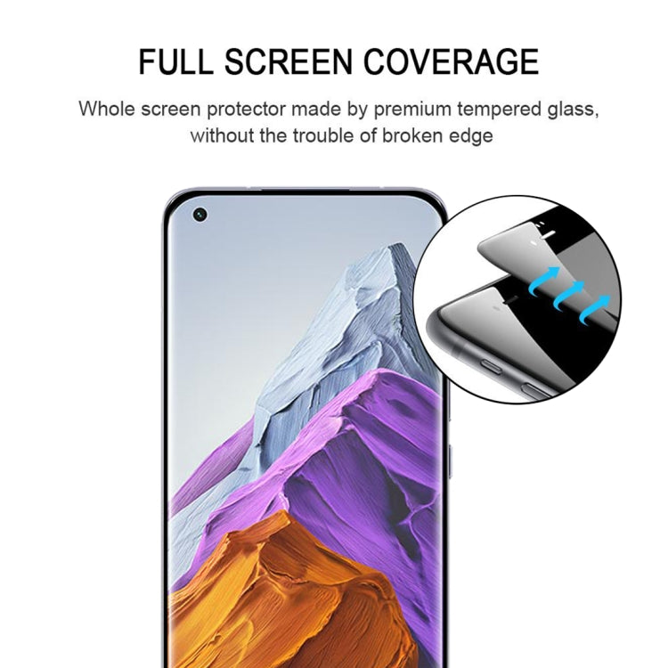 For Xiaomi Mi 11 Pro Edge Glue 25 PCS 9H HD 3D Curved Edge Tempered Glass Film(Black) - free shipping - PMC TechLife - Order now!