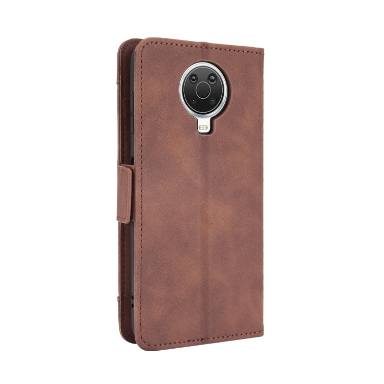 For Nokia G10 / G20 / 6.3 Skin Feel Calf Pattern Horizontal Flip Leather Case with Holder & Card Slots & Photo Frame(Brown) - free shipping - PMC TechLife - Order now!