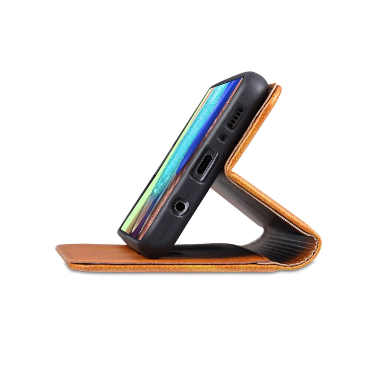 For Samsung Galaxy M62 / F62 AZNS Magnetic Calf Texture Horizontal Flip Leather Case with Card Slots & Holder & Wallet(Dark Green) - free shipping - PMC TechLife - Order now!