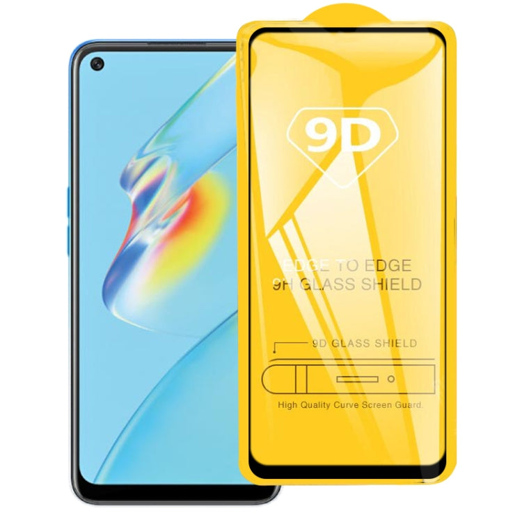 For OPPO A54 9D Full Glue Full Screen Tempered Glass Film - OPPO Tempered Glass by PMC TechLife | Online Shopping South Africa | PMC TechLife | Buy Now Pay Later Mobicred
