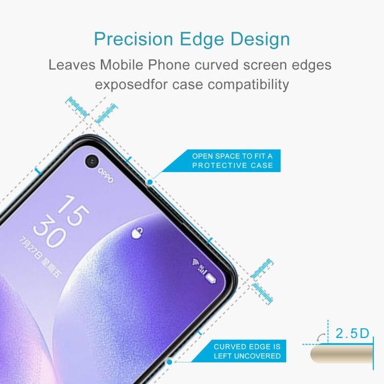 For OPPO Find X3 Lite 50 PCS 0.26mm 9H 2.5D Tempered Glass Film - OPPO Tempered Glass by PINWUYO | Online Shopping South Africa | PMC TechLife | Buy Now Pay Later Mobicred