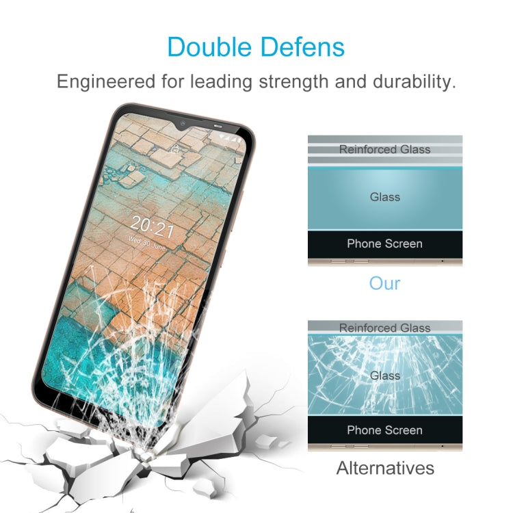 For Nokia C20 0.26mm 9H 2.5D Tempered Glass Film - Nokia Tempered Glass by DIYLooks | Online Shopping South Africa | PMC TechLife | Buy Now Pay Later Mobicred