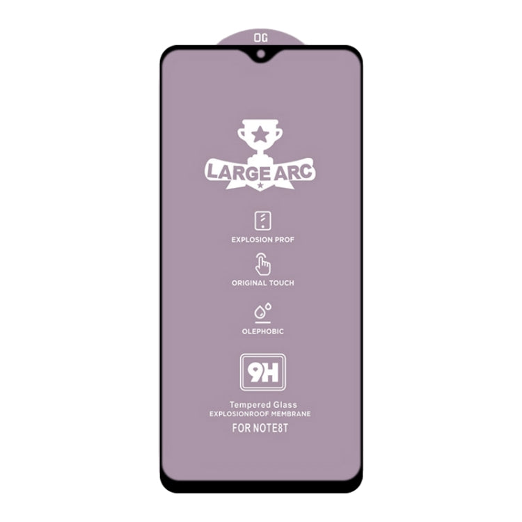 For Xiaomi Poco M2 25 PCS 9H HD Large Arc High Alumina Full Screen Tempered Glass Film -  by PMC TechLife | Online Shopping South Africa | PMC TechLife