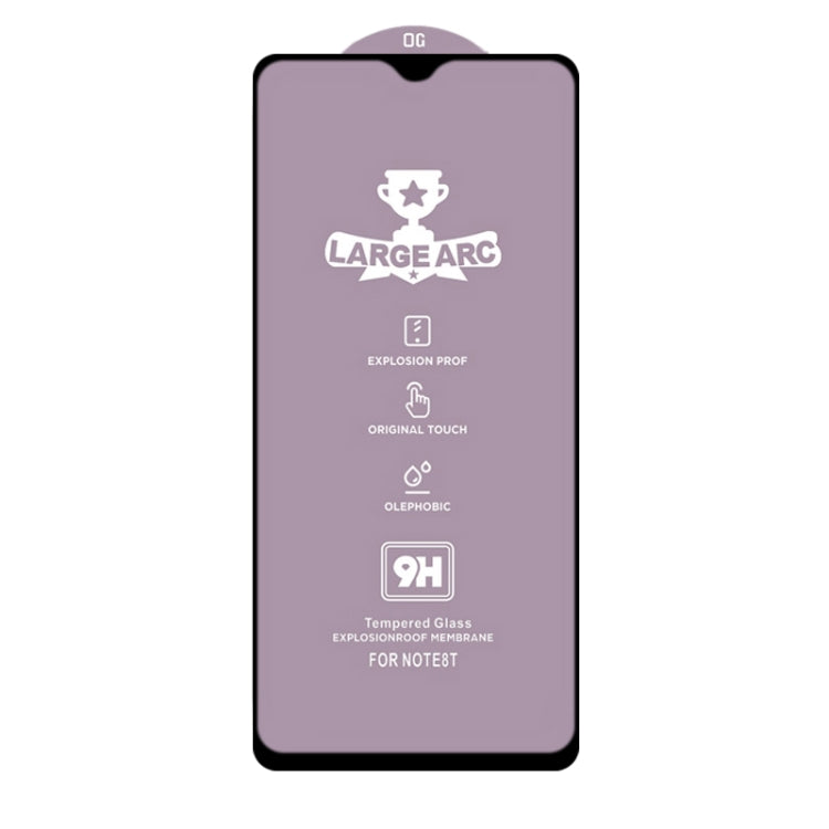 For Xiaomi Redmi Note 9 4G 25 PCS 9H HD Large Arc High Alumina Full Screen Tempered Glass Film - free shipping - PMC TechLife - Order now!