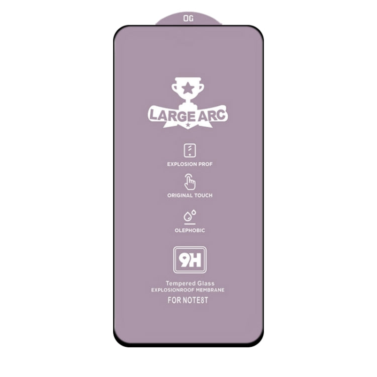 For Xiaomi Redmi Note 9 5G 25 PCS 9H HD Large Arc High Alumina Full Screen Tempered Glass Film -  by PMC TechLife | Online Shopping South Africa | PMC TechLife