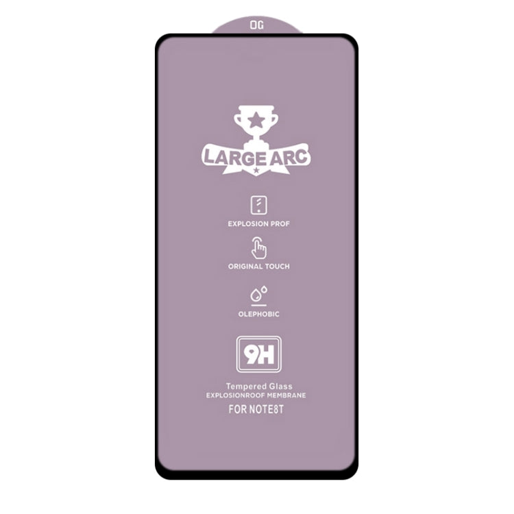 For Xiaomi Redmi Note 9T 25 PCS 9H HD Large Arc High Alumina Full Screen Tempered Glass Film -  by PMC TechLife | Online Shopping South Africa | PMC TechLife