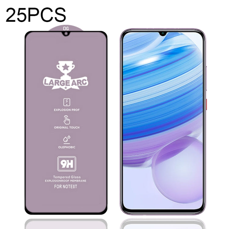For Xiaomi Redmi 10X Pro 5G 25 PCS 9H HD Large Arc High Alumina Full Screen Tempered Glass Film -  by PMC TechLife | Online Shopping South Africa | PMC TechLife