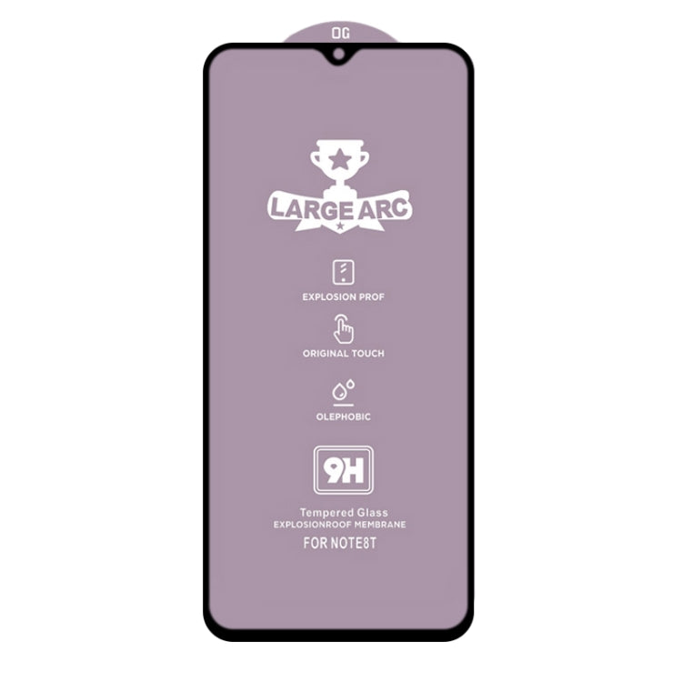 For Xiaomi Redmi 9C 25 PCS 9H HD Large Arc High Alumina Full Screen Tempered Glass Film -  by PMC TechLife | Online Shopping South Africa | PMC TechLife