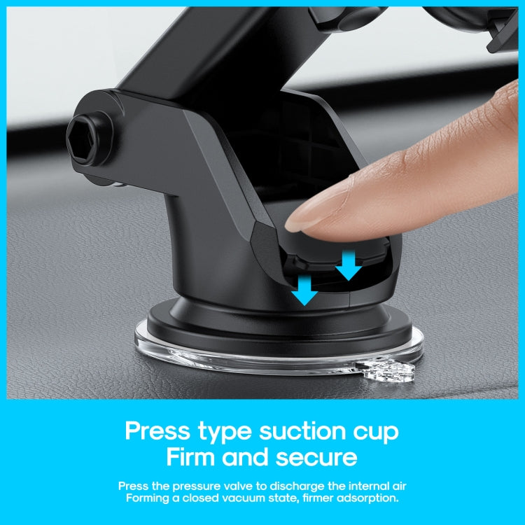 JOYROOM JR-ZS259 360-degree Rotating Stretching Mechanical Dashboard Car Holder for 4.7-6.9 inch Mobile Phones - free shipping - PMC TechLife - Order now!