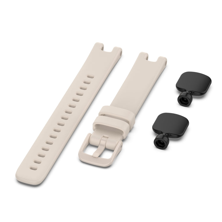 Compatible with Garmin Lily Silicone Watch Band with Dismantling Tools(Grey) - Watch Bands by PMC TechLife | Online Shopping South Africa | PMC TechLife | Buy Now Pay Later Mobicred