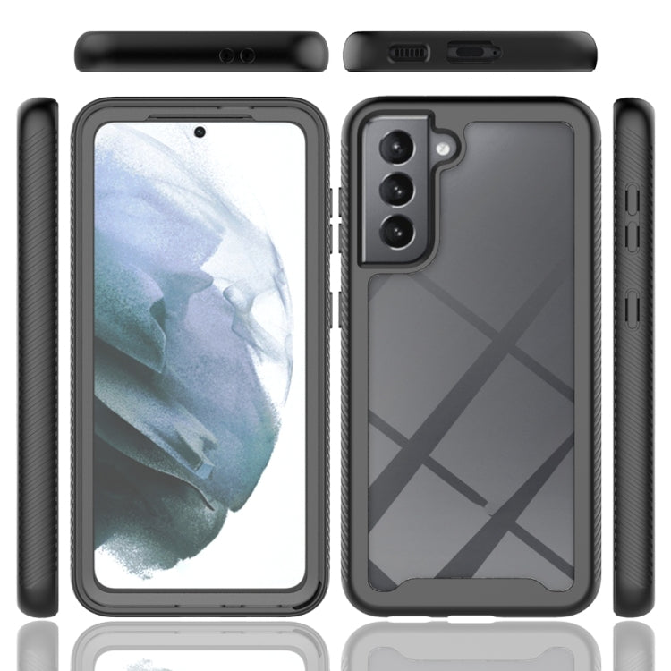 For Samsung Galaxy S21 5G Starry Sky Full Body Hybrid Shockproof Phone Case(Light Purple) - free shipping - PMC TechLife - Order now!