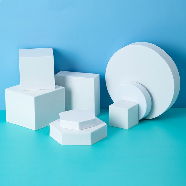 8 in 1 Different Sizes Geometric Cube Solid Color Photography Photo Background Table Shooting Foam Props(White) - Geometric Props by PMC TechLife | Online Shopping South Africa | PMC TechLife