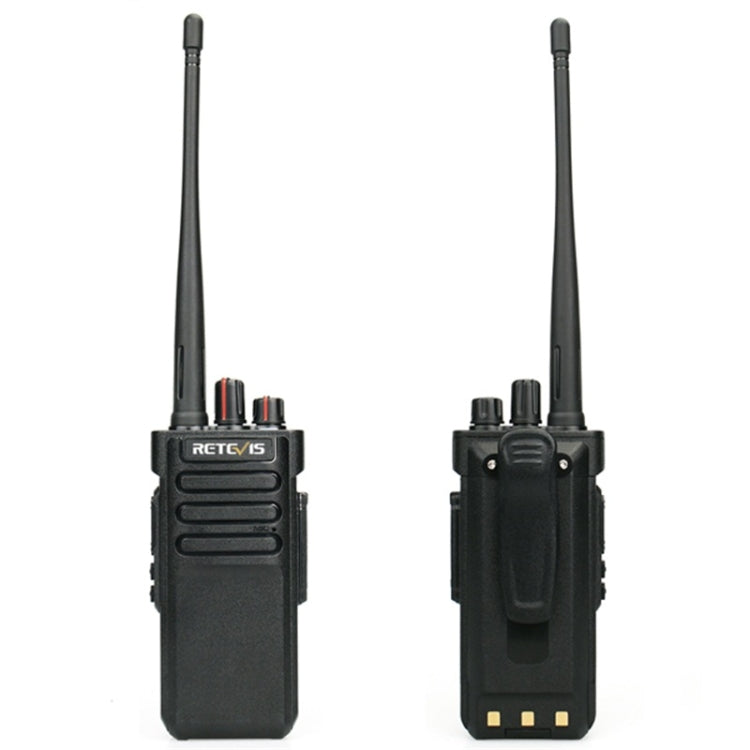 RETEVIS RT29 10W UHF 400-480MHz 16CHS Two Way Radio Handheld Walkie Talkie, US Plug(Black) - free shipping - PMC TechLife - Order now!