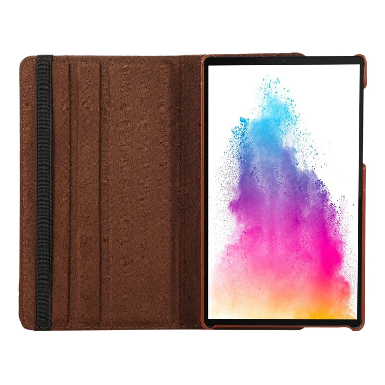 For Samsung Galaxy A7 Lite T220 360 Degree Rotation Litchi Texture Flip Leather Case with Holder(Red) - Tab A7 Lite T220 / T225 by PMC TechLife | Online Shopping South Africa | PMC TechLife | Buy Now Pay Later Mobicred