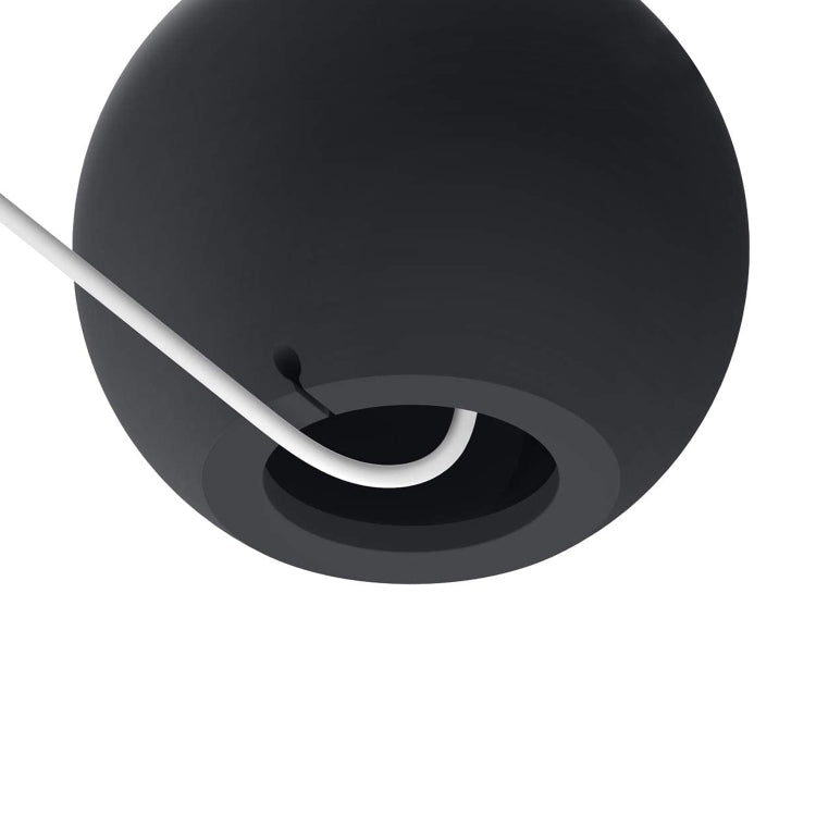 Silicone Pellet Magsafe Magnetic Charger Holder for iPhone 12 Series(Black) - Desktop Holder by PMC TechLife | Online Shopping South Africa | PMC TechLife