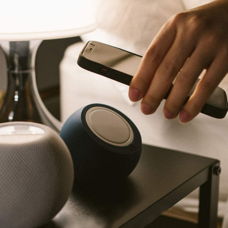 Silicone Pellet Magsafe Magnetic Charger Holder for iPhone 12 Series(Black) - Desktop Holder by PMC TechLife | Online Shopping South Africa | PMC TechLife