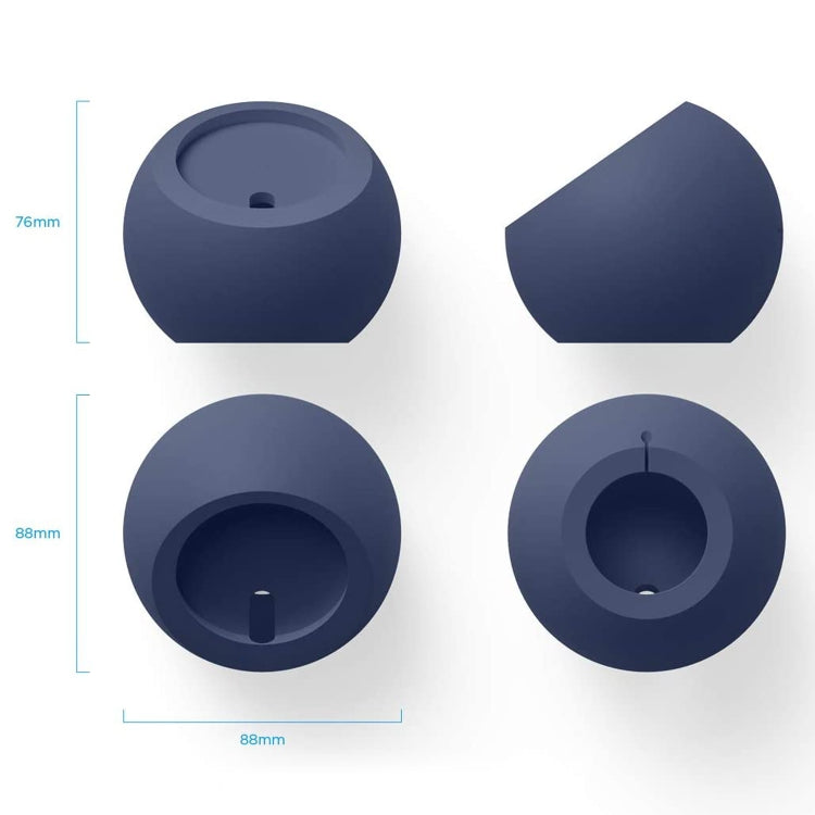 Silicone Pellet Magsafe Magnetic Charger Holder for iPhone 12 Series(Blue) - Desktop Holder by PMC TechLife | Online Shopping South Africa | PMC TechLife