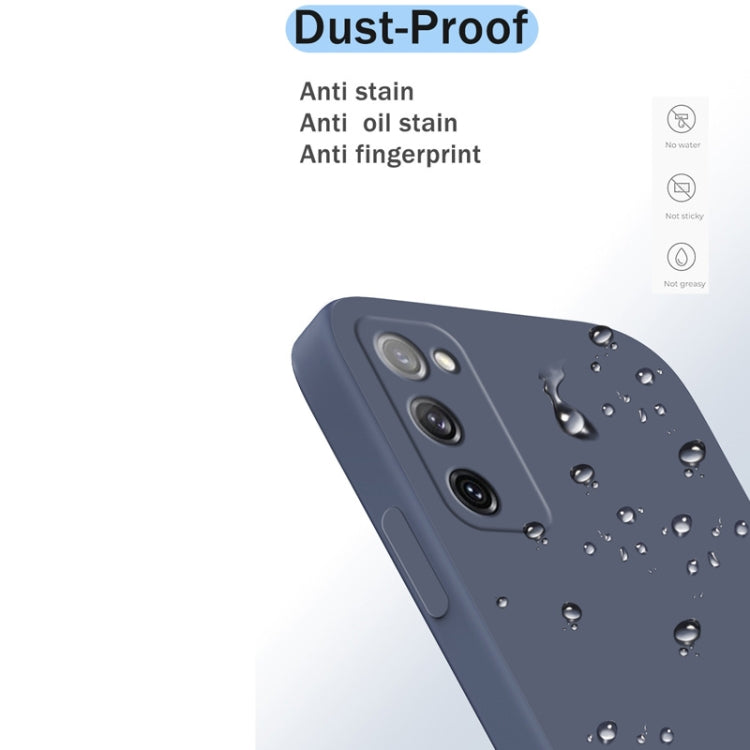 For Samsung Galaxy S20 FE Solid Color Imitation Liquid Silicone Straight Edge Dropproof Full Coverage Protective Case(Grey) - free shipping - PMC TechLife - Order now!
