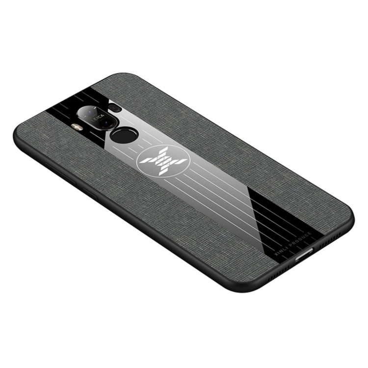 For Huawei Mate 9 XINLI Stitching Cloth Textue Shockproof TPU Protective Case(Grey) - free shipping - PMC TechLife - Order now!