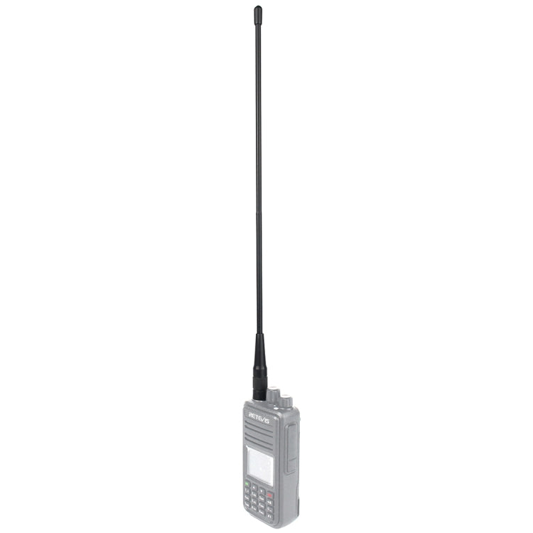 RETEVIS RHD-771 136-174+400-480MHz SMA-M Male Dual Band Antenna for RT1/RT2/RT3 TYT MD-380/UV8000D - Antenna by RETEVIS | Online Shopping South Africa | PMC TechLife | Buy Now Pay Later Mobicred