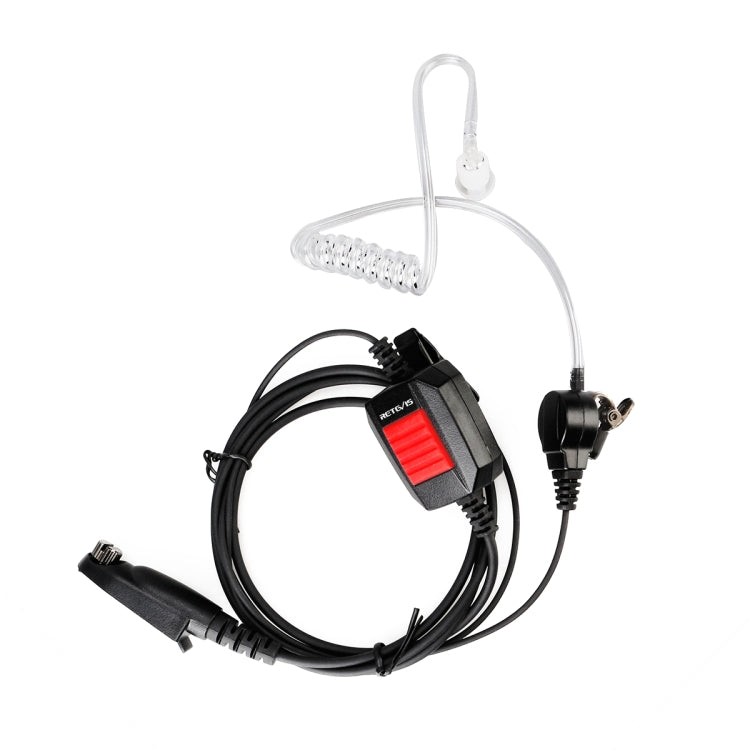 RETEVIS EA110M IP66 Waterproof  6 Pin Stylus PTT Air Guide Earphone Microphone with GP328plus Connector - Microphones & Headsets by RETEVIS | Online Shopping South Africa | PMC TechLife | Buy Now Pay Later Mobicred