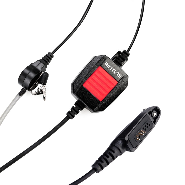 RETEVIS EA110M IP66 Waterproof  6 Pin Stylus PTT Air Guide Earphone Microphone with GP328plus Connector - Microphones & Headsets by RETEVIS | Online Shopping South Africa | PMC TechLife | Buy Now Pay Later Mobicred