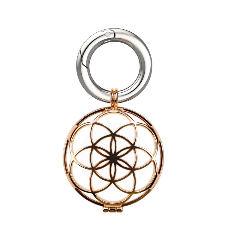 Copper Jewelry Style Shockproof Protective Cover Case with Keychain Hook Loop For AirTag(Rose Gold) - free shipping - PMC TechLife - Order now!