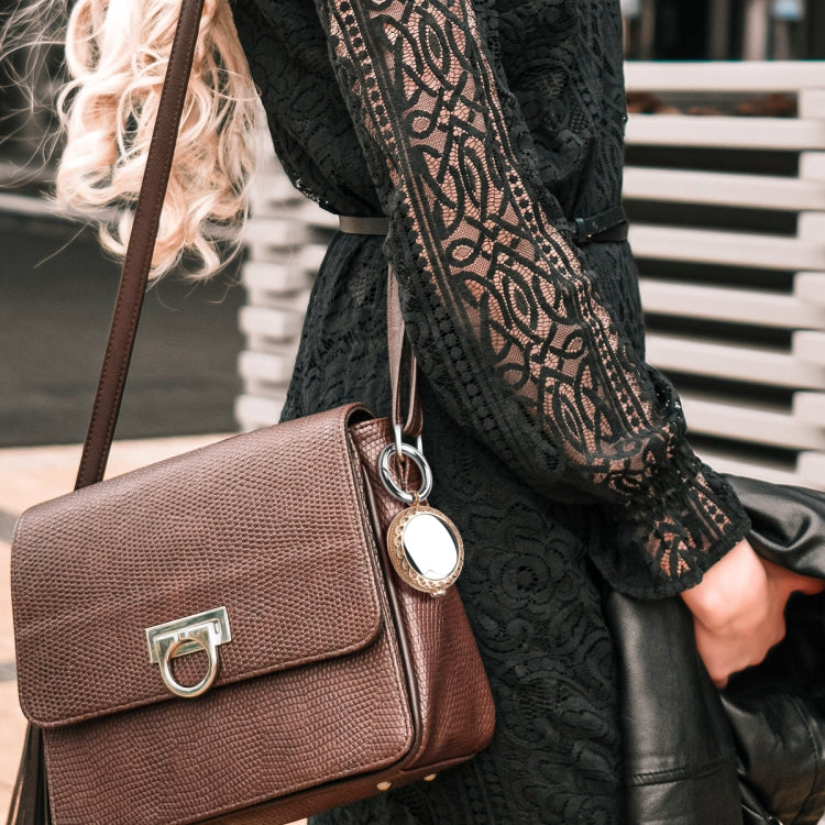 Copper Jewelry Style Shockproof Protective Cover Case with Keychain Hook Loop For AirTag(Rose Gold) - free shipping - PMC TechLife - Order now!