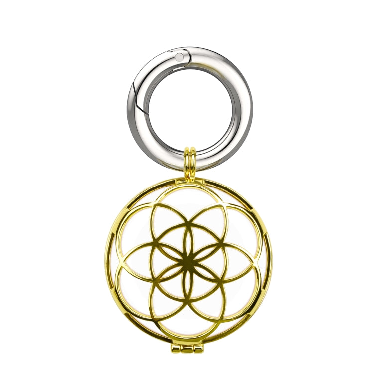 Copper Jewelry Style Shockproof Protective Cover Case with Keychain Hook Loop For AirTag(Gold) - free shipping - PMC TechLife - Order now!