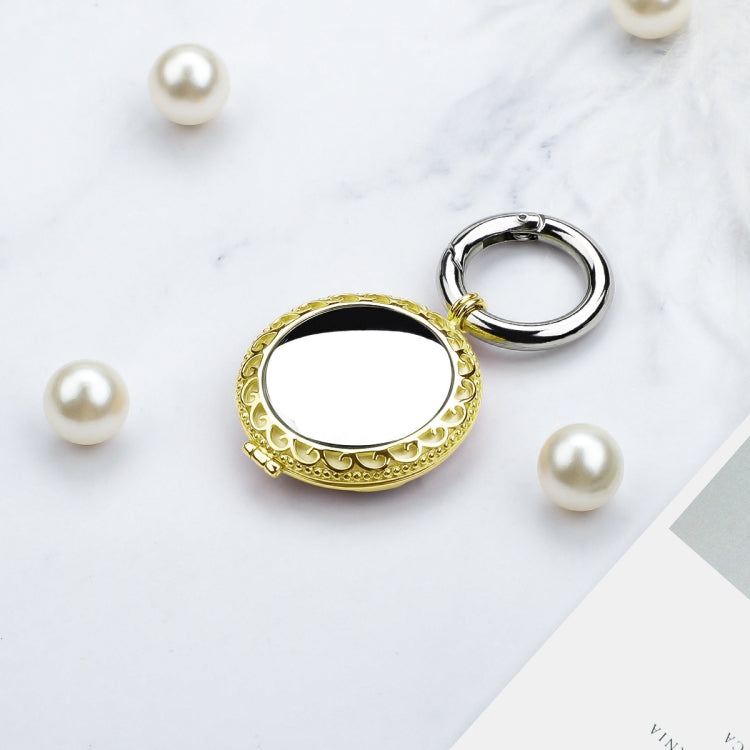 Copper Jewelry Style Shockproof Protective Cover Case with Keychain Hook Loop For AirTag(Gold) - free shipping - PMC TechLife - Order now!