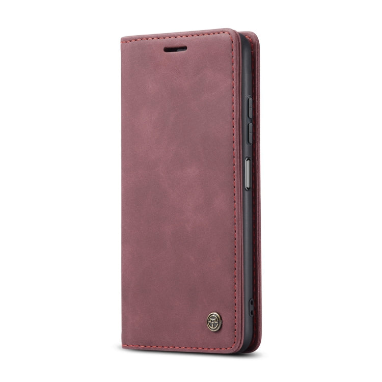 For Samsung Galaxy A22 5G CaseMe 013 Multifunctional Horizontal Flip Leather Case with Card Slot & Holder & Wallet(Wine Red) - Galaxy Phone Cases by CaseMe | Online Shopping South Africa | PMC TechLife | Buy Now Pay Later Mobicred