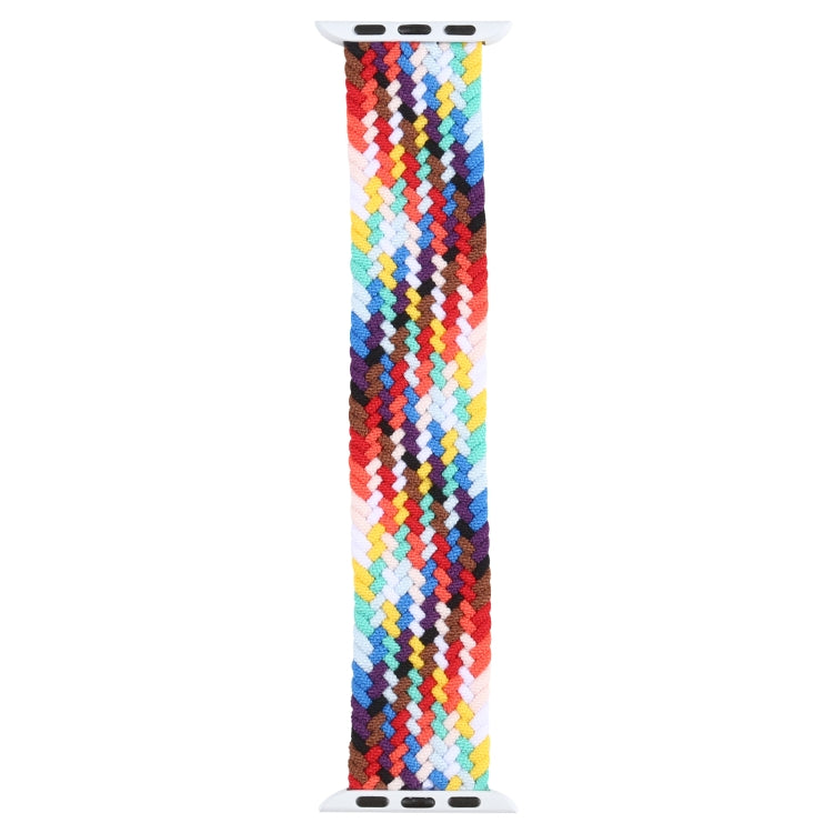 Metal Head Braided Nylon Watch Band, Size: XS 135mm For Apple Watch Series 7 45mm / 6 & SE & 5 & 4 44mm / 3 & 2 & 1 42mm(Camouflage Colorful) - Watch Bands by PMC TechLife | Online Shopping South Africa | PMC TechLife | Buy Now Pay Later Mobicred