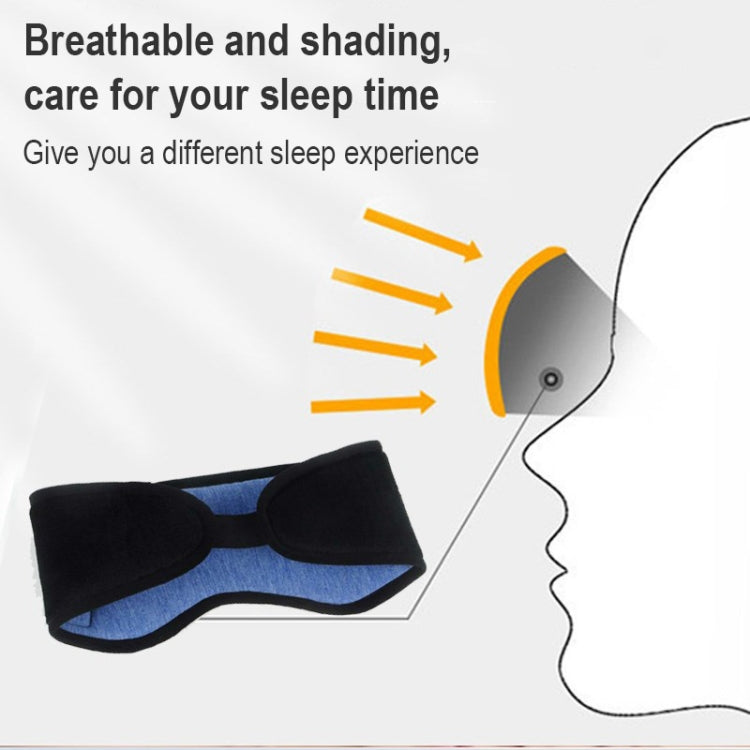 Bluetooth 5.0 Sleep Eye Masks Smart Wireless Music Eye Masks(Gray) - Eye Masks by PMC TechLife | Online Shopping South Africa | PMC TechLife | Buy Now Pay Later Mobicred